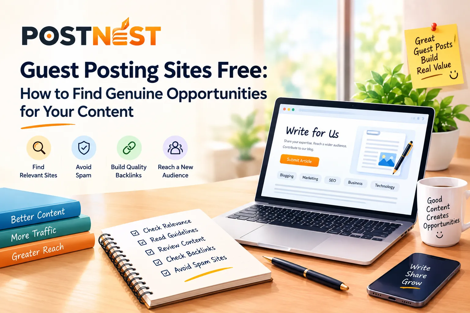 Guest Posting Sites Free: How to Find Genuine Opportunities for Your Content
