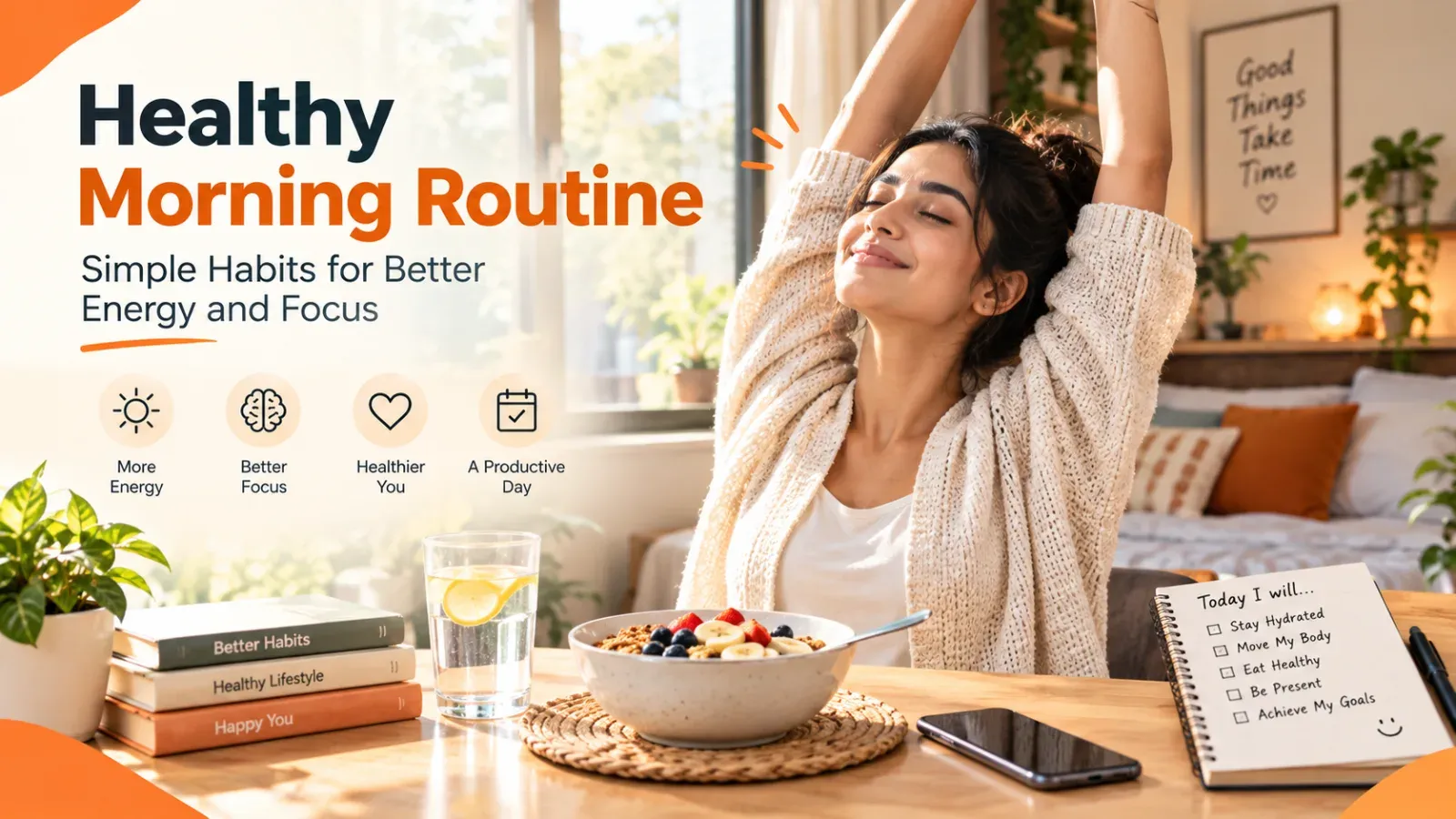 Healthy Morning Routine: Simple Habits for Better Energy and Focus