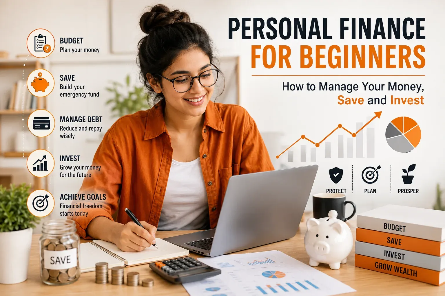 Personal Finance for Beginners: Manage, Save & Invest